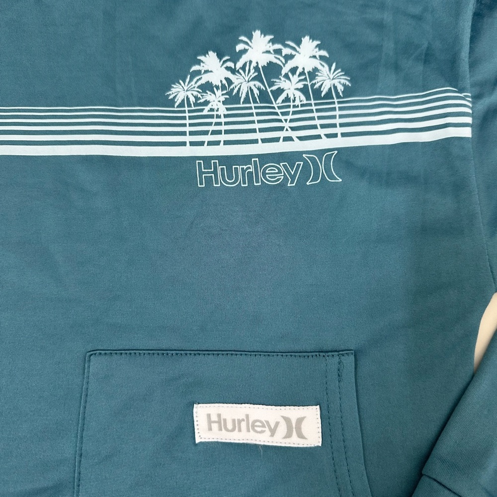 Hurley Blue Sweatshirt with White Stripe - Picture 5 of 6